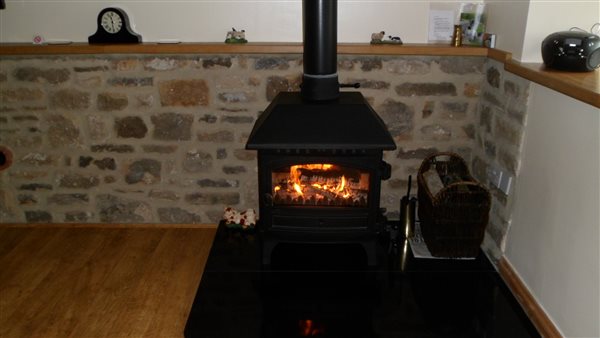 wood burning stove